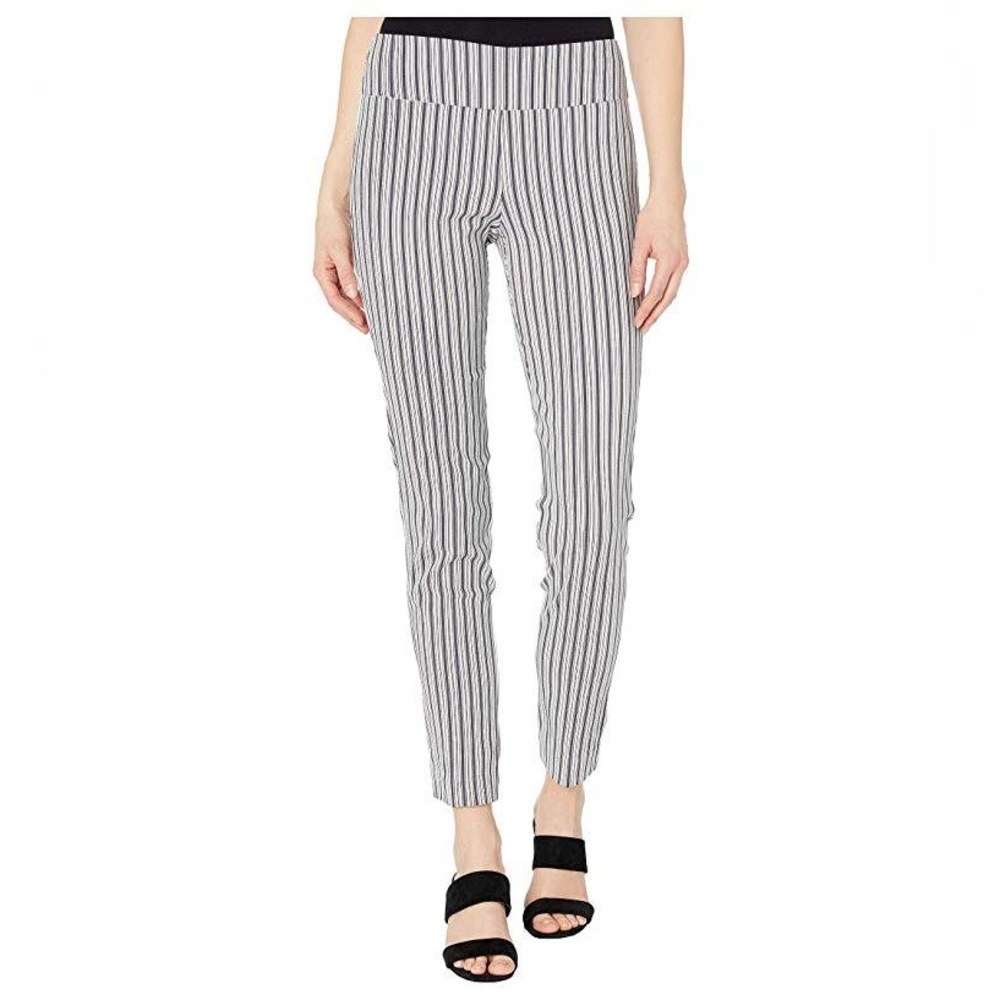 Elliott Lauren Ship Shape Pull-On Pants with Back Slit Detail
